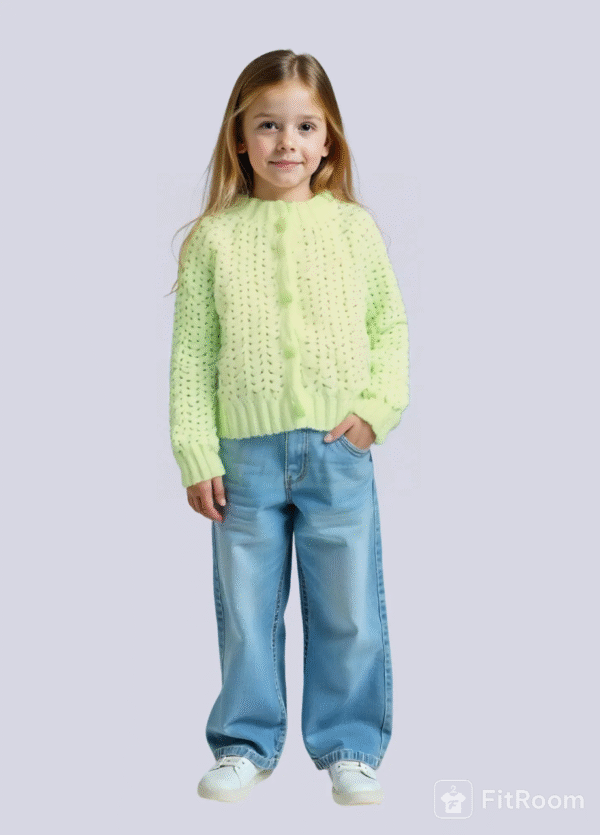 Lime Green Cozy Sweater